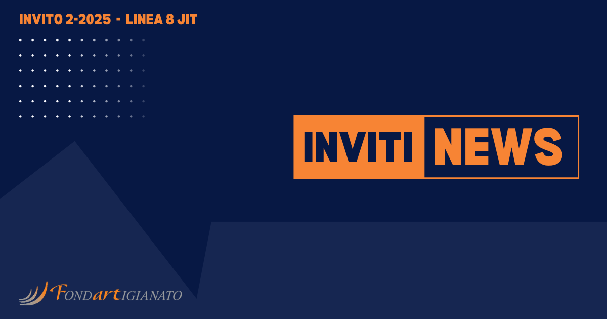 Invito 2-2025 Linea 8 Jit: chiusi gli sportelli 27 e 28 per esaurimento risorse