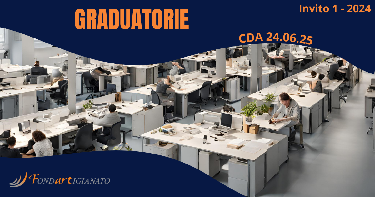 Graduatorie Approvate Invito 1-2024 Linea 3, Linea 7, Linea 10, CdA del 24.06.2025