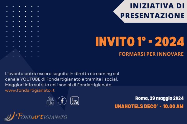 Iniziativa di presentazione Invito 1-2024